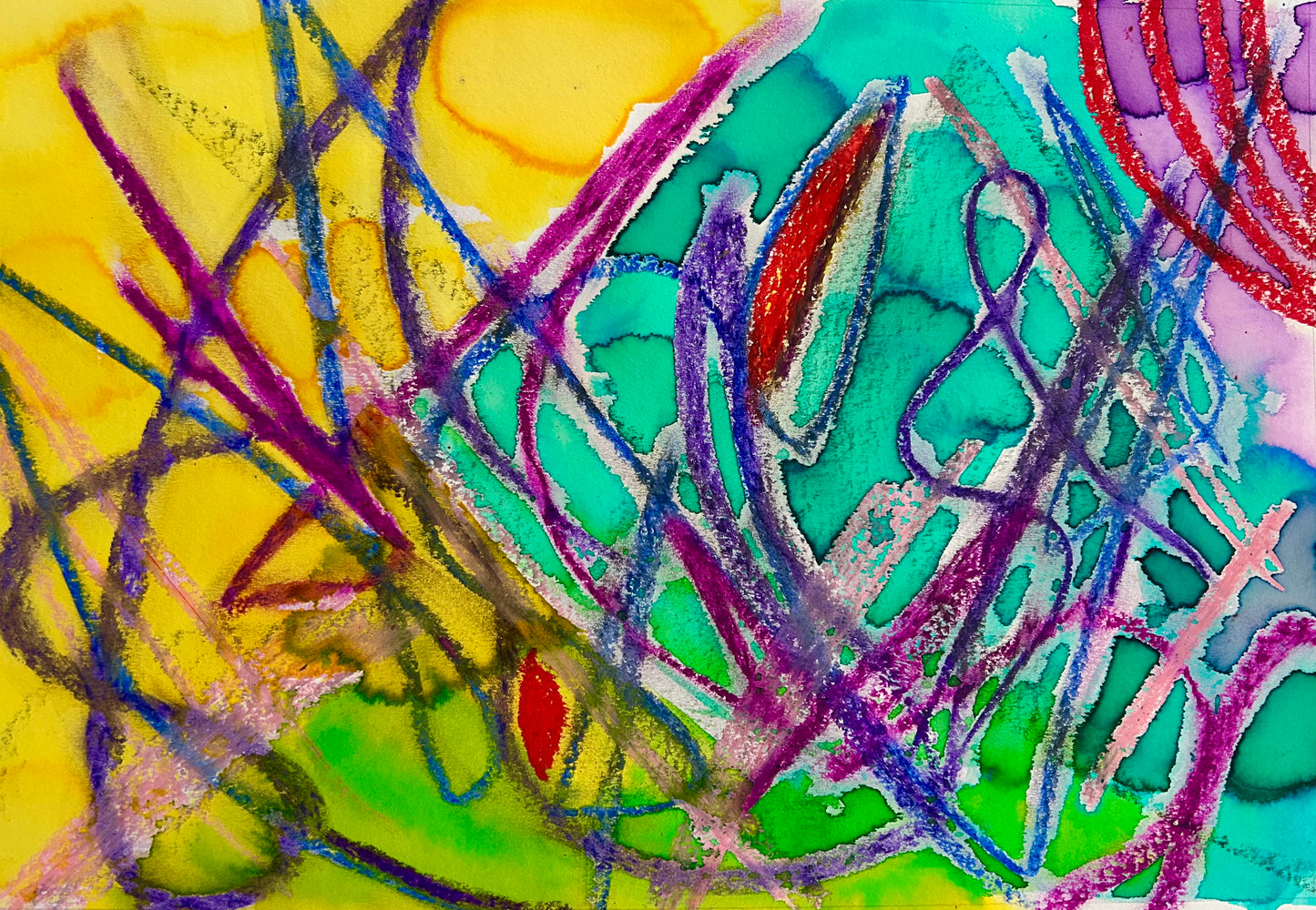 Postcard - 'Discovery' from an original painting by Melissa Purchase